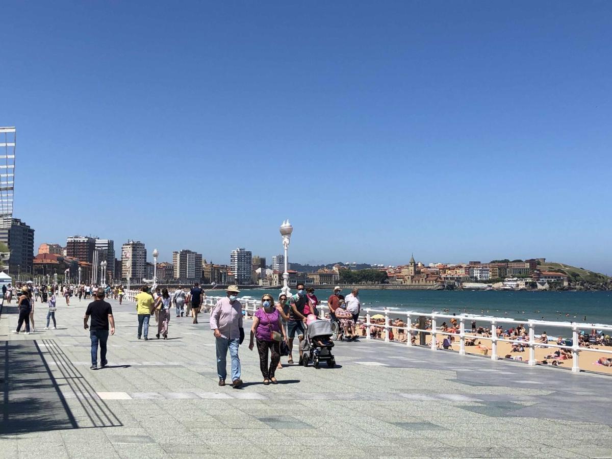 Arena Playa Gijon By Flowhome Exterior foto